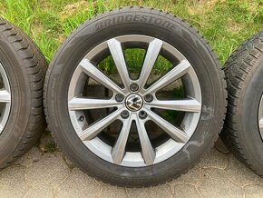 Volkswagen Passat kolesá r17 pneumatiky 215/55 r17 - 7
