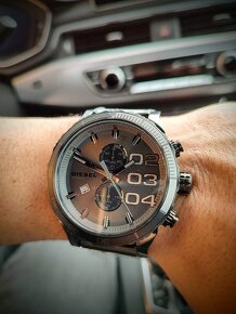 Hodniky Diesel - Chronograph Titan, originál s balením - 7