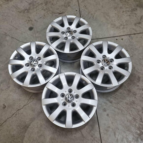 Originál Volkswagen GOLF disky 5x112 R15 ET50 - 7