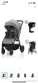 Športový kočík Britax Römer grey - 7