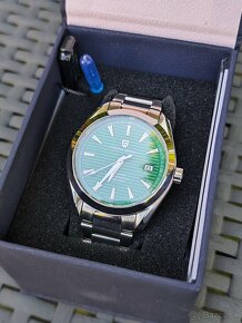 Luxusné hodinky - Pagani Design Green, Omega James Bond - 7