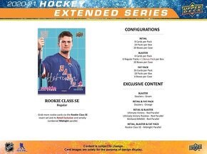 2020/21 Upper Deck Extended Series Hockey 24-Pack Box - 7