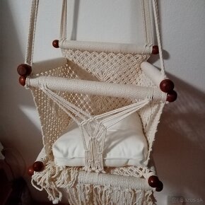 Hojdačka macrame - 7