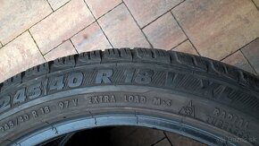 3 ks ZIMNÉ 245/40 r18 97V XL SEMPERIT 6 mm - PREDAM AJ 1 kus - 7