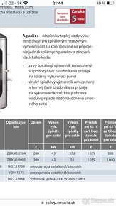 Zásobník vody na kotol+solar Geminox - 7