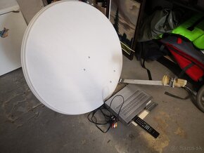 satelit komplet+prijmač,káble,ovládač len založiť - 7