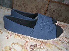 Damske/dievcenske nove platenky espadrilky 39 - 7