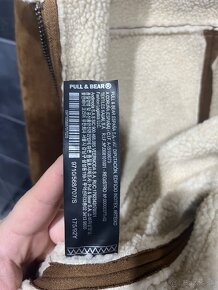 Koženková bunda PULL & BEAR veľ. S - 7