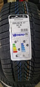 Hlinikove disky 5x112 r17 VW + 225/45 r17 zimne - 7