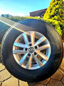 alu disky orig. VW AMAROK r16 5x120 + 245/70 letné - 7