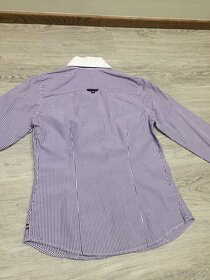 Značková fialová dámska košeľa Camicie S - 7