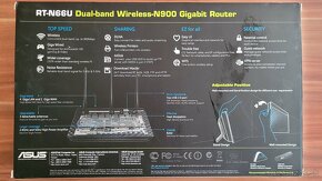 Predám dualbandový wifi router ASUS RT-N66U Dark Knight - 7