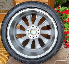 alu R18 5x120 bicolor, senzory, pneu 225/45, orig. BMW - 7