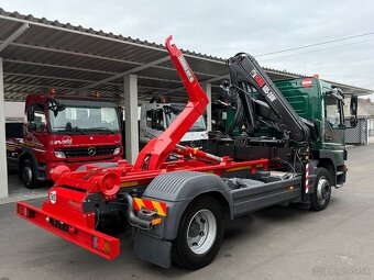 MERCEDES-BENZ ATEGO 1218 HÁKOVÝ NOSIČ HYDRAULICKÁ RUKA HIAB - 7