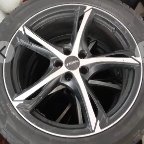 Prodám ALU kola 5X112 R20 obuté 275/45/r20 - 7