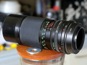 Sony FD-NEX adaptér + 3 objektívy Canon FD - 7