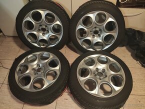 5x110 R17 ET 33 + zimné pneu Dunlop - 7