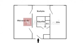 Predaj: 2 izb. byt, rozlohou 56m2, ul. Generála Svobodu Zvol - 7