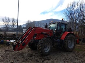 Massey Ferguson 7614 s čelným nakladačom - 7