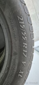 Zimné pneu 215/55R17 8 mm dezen dot 39/23 - 7