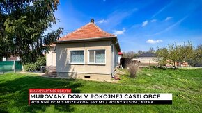 Rodinný dom s pozemkom 667 m2, Poľný Kesov, Nitra - 7