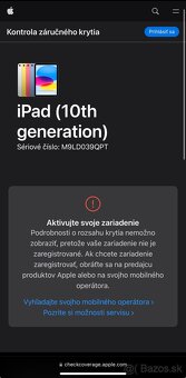 Apple iPad 10.9 (2024) 64GB Wi-Fi Silver -nový, neaktivovany - 7