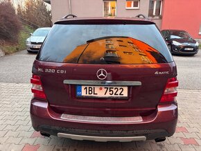 MERCEDES BENZ ML, 320CDI 165KW, 4 MATIC, CZ, KŮŽE, - 7