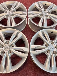 5x114,3 R17 originál alu disky Hyundai ix 35 - TOP - 7