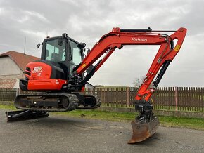 Bagr Kubota KX042-4 hyd.svahovka+2 podkopy,2400mth, 4,2t - 7