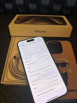 IPHONE 15 PRO 128GB - TOP STAV - 7