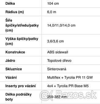 Skiboards 104cm, tyrolia PR11 GW - 7