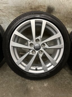 Sada kolies 5x112 R17 , 225/45/17 Audi A3 , Octavia, Golf - 7