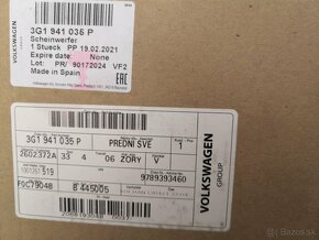 Ľ predný Led svetlomet Passat B8 lift. 3G1941035P - 7