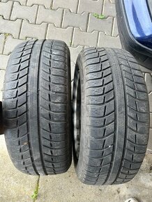 Alu disky 5x112 +225/55 R16 zimné pneu - 7