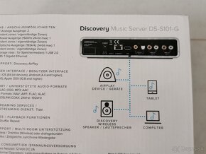 Elac Discovery Music Server DS-S101 G  Tidal - 7