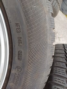 5x112 R17 ALU DISKY 215/65 R17 ZIMNÉ PNEU VW,ŠKODA, - 7