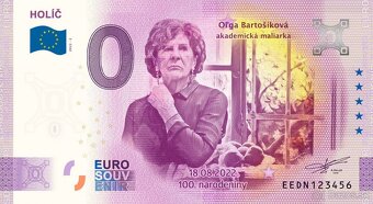 0 € / 0 euro souvenir bankovky 2022 - 7