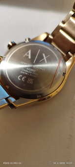 Pánske hodinky Armani Exchange Gold - 7