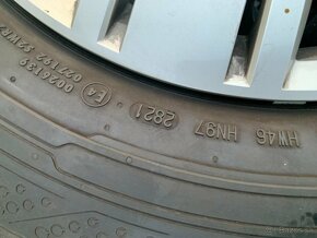 R16 ORIG.LETNÍ CARGO SADA VW CRAFTER 5X120 235/65/16C 90% - 7