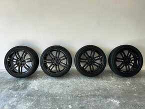 ALU DISKY AUDI 5X112 R20 + ZIMNÉ PNEU CONTINENTAL 245/40 - 7