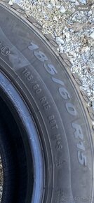 Pirelli 185/60 r15 zimné - 7