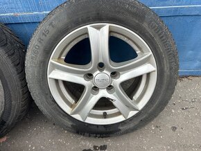 195/60R15 6,5Jx15H2 ET 38 5x100 zimný komlpet Toyota - 7