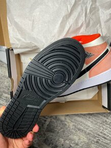 Jordan 1 Mid Orange Suede 38 - 7