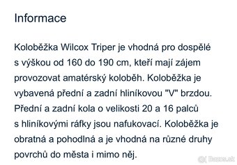 Kolobežka Wilcox Triper - 7