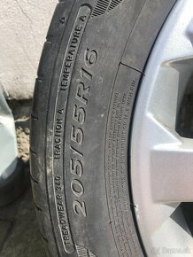 5x110 R16 hlinikove disky Opel Zafira - 7