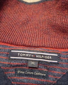 Tommy Hilfiger tmavomodrý zips - 7