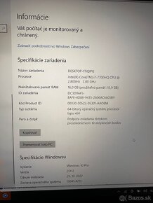 Dell XPS 15 9560 4K dotykový displej, hliníkové telo - 7