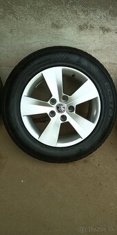 215 55 ZR 16 99W KUMHO+ALU DISKY 5x112 R16 skoda - 7