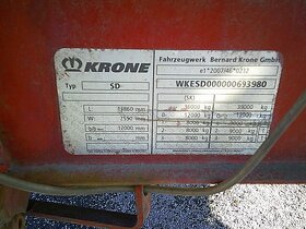 KRONE SDP 27 MEGALINER 2016, náves - 7