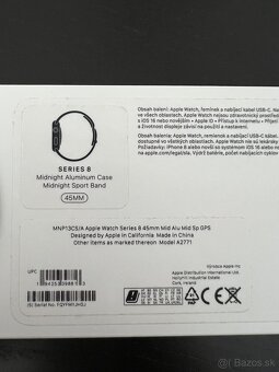 Apple Watch Series 8 45mm Midnight (čierne) - 7